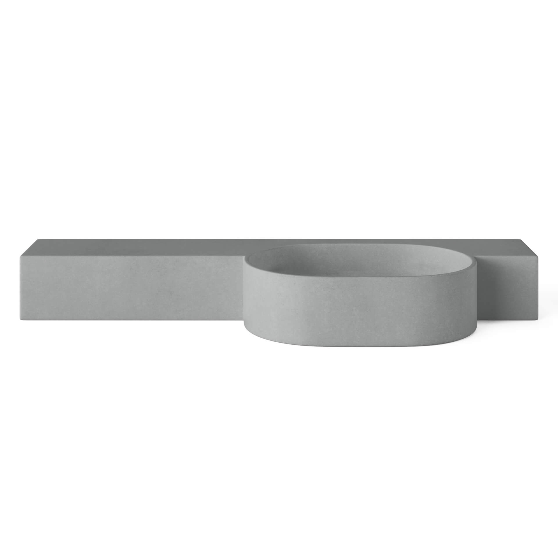 Kaarla Semi-recessed midgrey